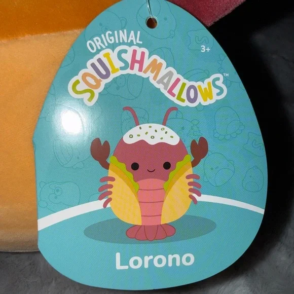 BNWT: 7.5” Lorono (Lobster Roll) Squishmallow - Picture 3 of 10